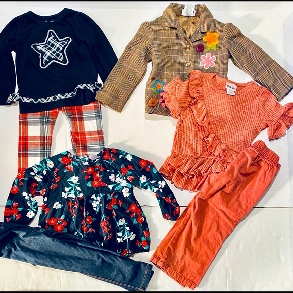 Girls 2T Fall Bundle Little Lass, Flapdoodles